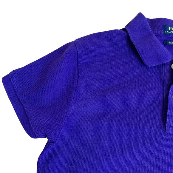 Polo Ralph Lauren Sz M The Mesh Mini Dress in Dark Violet Purple Tennis Preppy - Picture 10 of 16